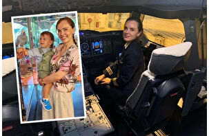 En büyük uçağın pilotu Safiye Ademoğlu'nun en tatlı yükü