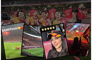Galatasaraylı ünlüler zafer sarhoşu