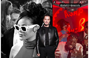 Oyuncu Boran Kuzum, Cannes'da Rihanna ve Asap Rocky ile karşılıklı partiledi