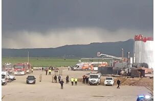 Asfalt üretim tesisinde patlama: 1 işçi öldü
