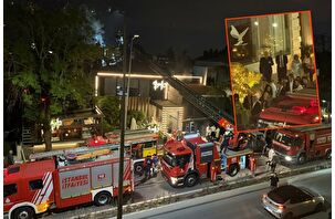 Develi Restoran'ın Etiler şubesinde yangın paniği