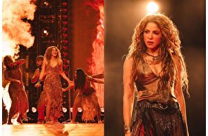 Shakira, Montreal'deki sahnesinde düşse de ritmini kaybetmedi