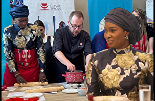 Senegal First Lady'si Kayseri yağlaması yaptı