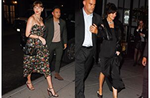 Taylor Swift ve Dakota Johnson, New York'ta akşam yemeğinde görüntülendi
