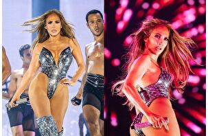 Jennifer Lopez, Amsterdam'daki konserinden anlar paylaştı