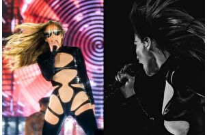 Jennifer Lopez'den rock performansı