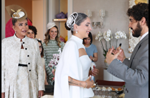 Natalie Garih ve Bertan Frayman dünya evine girdi