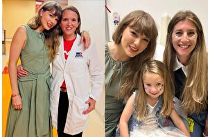Taylor Swift, Florida'da çocuk hastanesini ziyaret etti