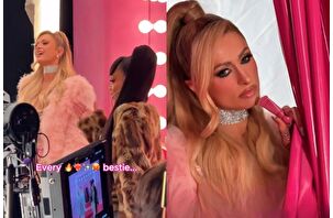 Paris Hilton'dan renkli reklam filmi