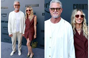 ALS teşhisi konulan ünlü aktör Eric Dane, sevgilisi Janell Shirtcliff ile ilk kez poz verdi