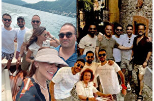 Sabancı ve Kamışlı ailesinin tatil tercihi Como Gölü