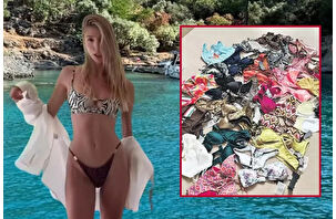 Şevval Şahin'e Ibiza öncesi 'hediye bikini' yağmuru