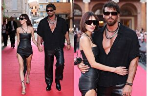 Can Yaman, DJ sevgilisi Sara Bluma ile İtalya’da düzenlenen festivalde görüntülendi