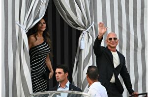 Jeff Bezos ve Lauren Sánchez, 10 milyon dolarlık düğünleri için Venedik'e geldi