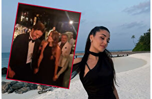 Hande Erçel'den horon şov