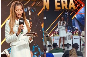 Naomi Campbell, İstanbul'daki IBA Golden Era etkinliğinde sunuculuk yaptı