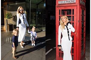 Paris Hilton, ailesiyle Londra'da