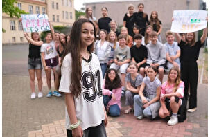 12 yaşındaki Berlinli Ayla'dan alkışlanacak başarı