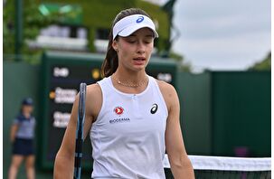Zeynep Sönmez, Wimbledon'a 3'üncü turda veda etti
