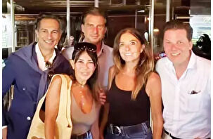 Suzan Sabancı dostlarıyla Bebek Otel'de buluştu