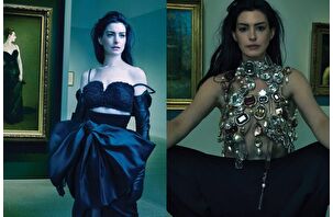 Anne Hathaway, Vogue'un kapak fotoğrafında yer aldı