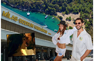 Hande Erçel ile Hakan Sabancı arasında patlayan dizi krizi tatlıya bağlandı, ikili tatil için Bodrum’a gitti