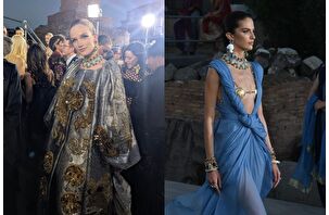 Dolce&Gabbana son koleksiyonunu Roma'da Arkeoloji Parkı'nda tanıttı
