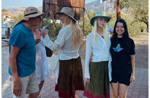 Anya Taylor'un Türkiye tatili Ortaca’da devam ediyor