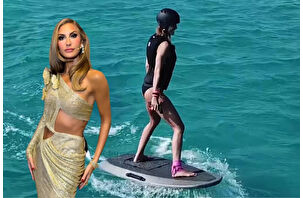 Çağla Şıkel jetsurfu jet gibi çözdü