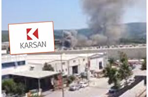 Karsan'ın Bursa'daki fabrikasında yangın çıktı