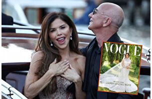 Jeff Bezos'tan eşi Lauren Sanchez'e Vogue hediyesi