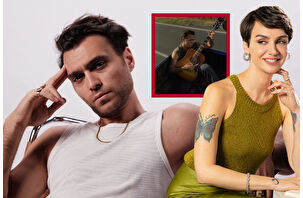 Birce Akalay'ın gitar hediyesi karşılığı aşk bestesi