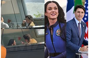 Katy Perry, Kanada Eski Başbakanı Justin Trudeau ile Le Violon'da birlikte yemek yerken görüldü