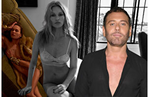 Mert Alaş, fotoğrafladığı Kate Moss'a şiirini okuttu