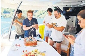 81'inci yaşına teknede girdi