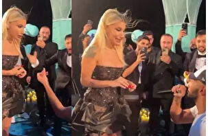 İrem Derici beklediği evlilik teklifini düğünde aldı