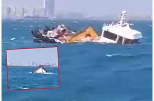 Fırtınada tekne alabora oldu, 4 kişi kurtarıldı