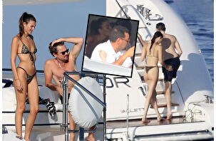 DiCaprio'ya önce öpücük sonra şaplak