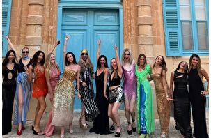 Amy Winehouse yıldızı Marisa Abela, Malta'da bekarlığa veda partisi düzenledi