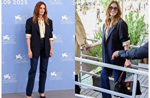 Julia Roberts, Uluslararası Venedik Film Festivali alanında yoğun ilgi gördü