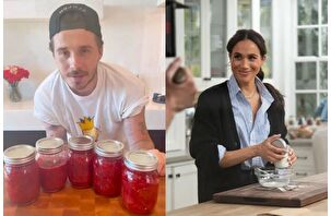 David Beckham'ın oğlu Brooklyn, ev yapımı reçel üretimi ile Meghan Markle'a benzetildi