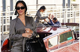 Georgina Rodriguez Venedik’te nişan yüzüğünü sergiledi