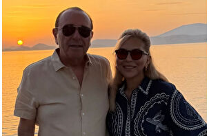 Arzu Sabancı ve Ömer Sabancı çifti Hydra Adası’nda