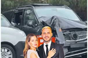 Icardi'nin milyonluk aracı perte çıktı