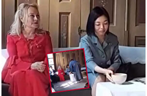 Demet Sabancı için Japon çay seremonisi