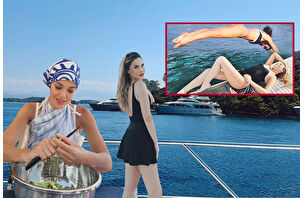 Tuvana Türkay yazı bitirmedi, mavi tura çıktı