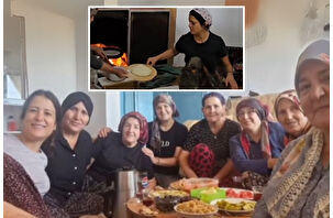 Elif Boyner köyde bazlama açtı