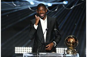 Ballon d'Or ödülünü Dembele kazandı
