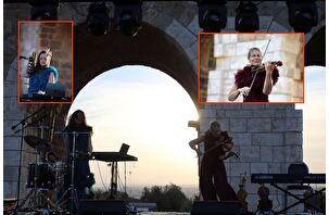Tralleis Antik Kenti'nde İsveçli topluluk YoJuliet konser verdi