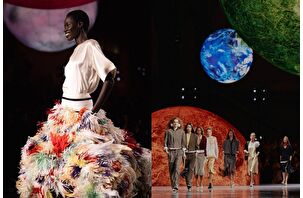 Chanel'den 'Hepimiz aynı gökyüzünü gözlemliyoruz' defilesi